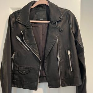 Blank NYC vegan leather jacket
